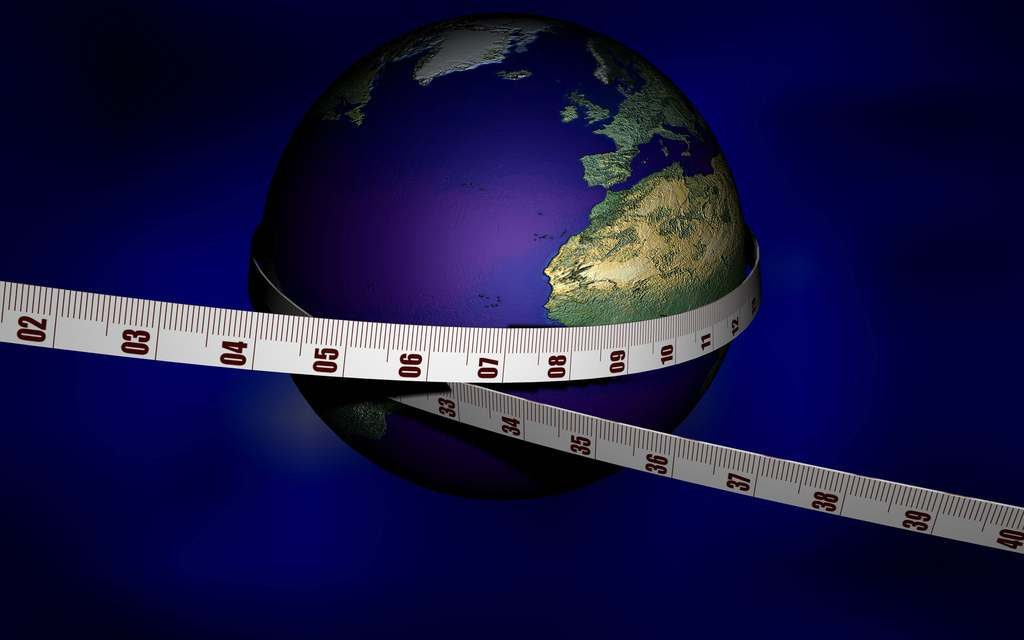 Measuring the earth. Do you believe we deserve to be free?