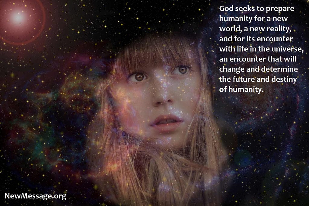 A girl faces the universe. An increasingly difficult world