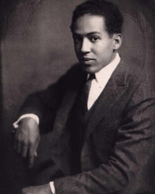 Young Langston Hughes. Of such I dream, my world!