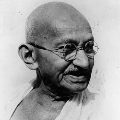 Mohandas Gandhi. We take inspiration from these great lives.