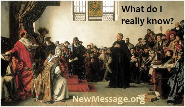What did Martin Luther really know?