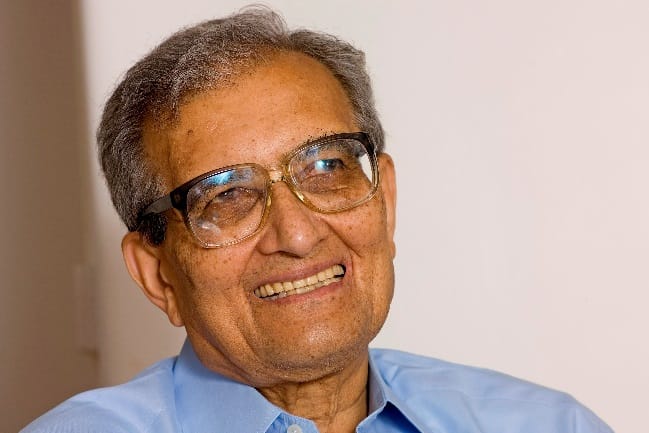 Amartya Sen didn't use these words, but he said tough times don't last, but free nations do