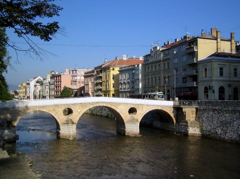 The Latin Bridge in Sarajevo, where Archduke Franz Ferdinand was assassinated. Will we repeat the errors of the past?