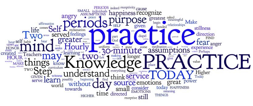 Steps To Knowledge Steps 85-90 Word Cloud. What am I trying to prove