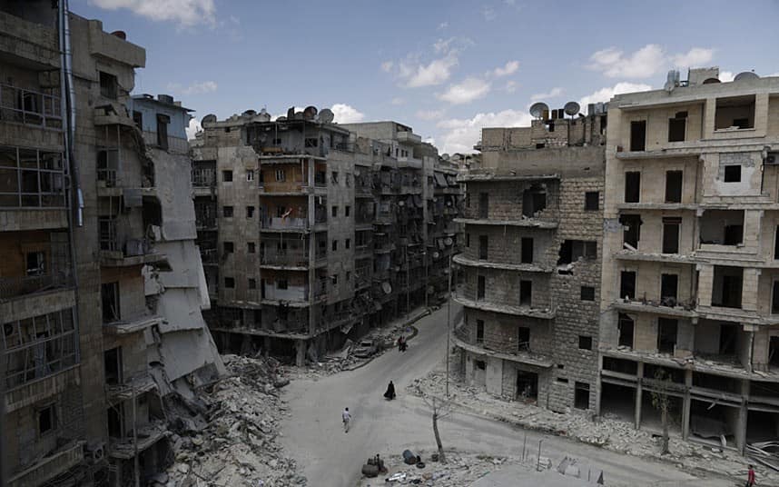 Sha'ar Neighborhood of Aleppo, Syria. How shall I prepare to serve a troubled world?