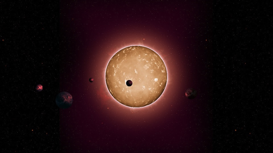 Artist's conception of Kepler-444 system. Many new planets swim into our ken.