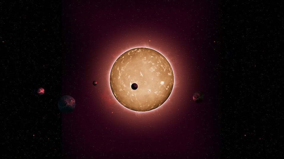 Artist's conception of Kepler-444 system. Many new planets swim into our ken.